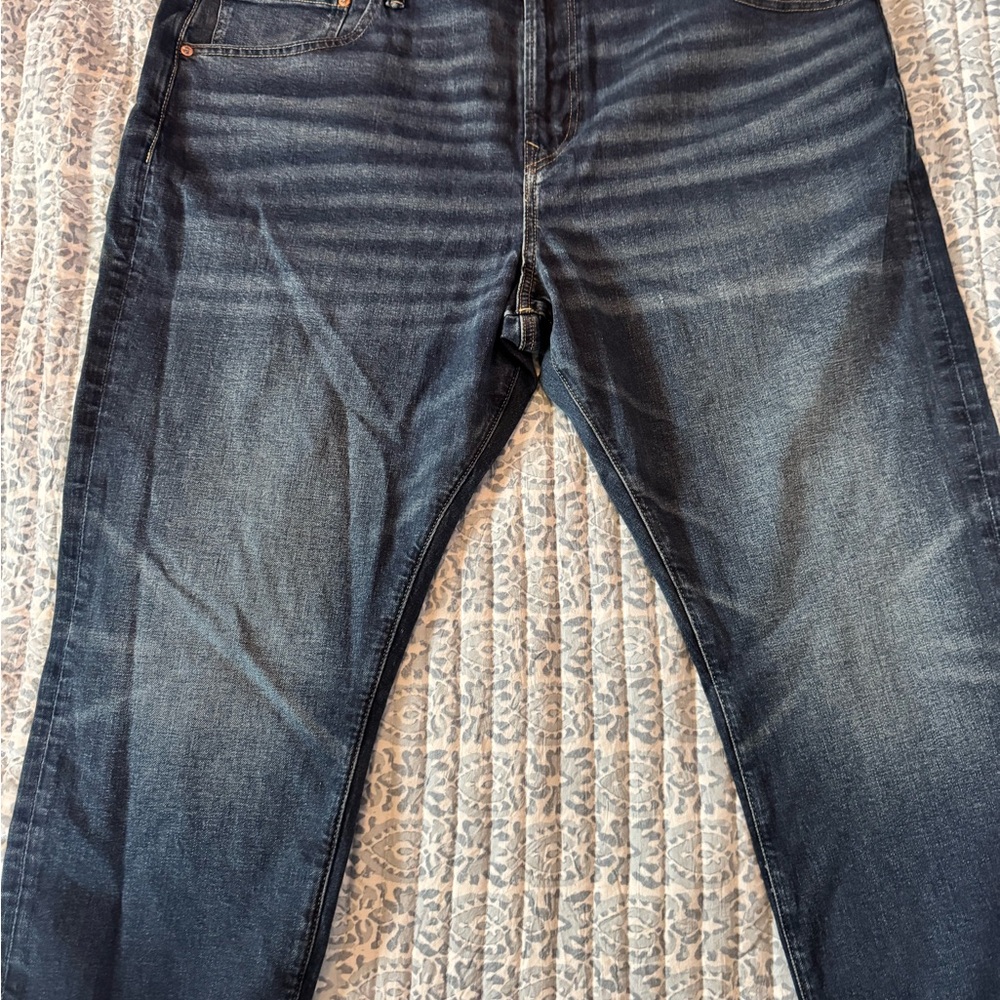 American Eagle Outfitters Blue Straight Jeans Classic Style